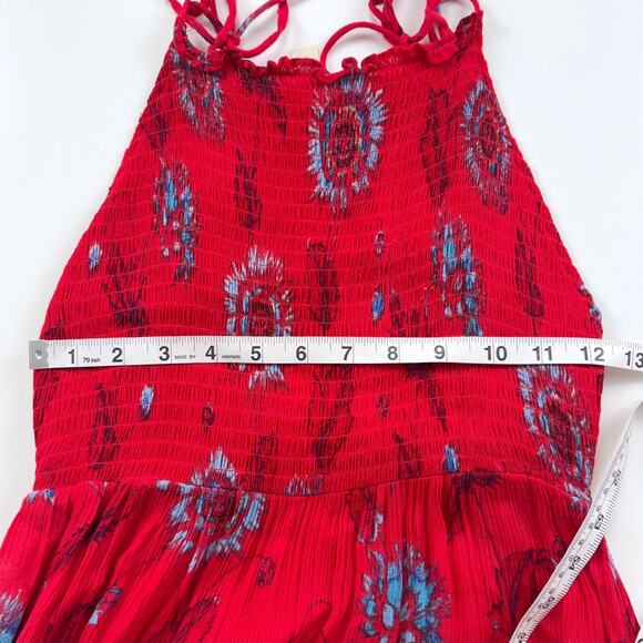 Intimately Free People Garden Party Floral Tiered Maxi Dress Size Small - Picture 13 of 16